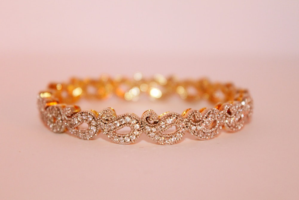 Roségold-Armband
